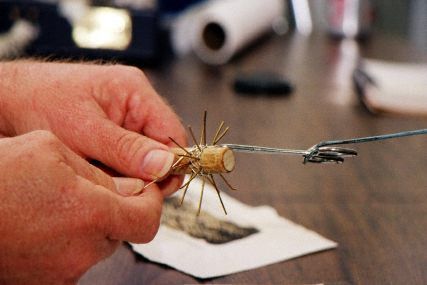 Me, working on jewelry.