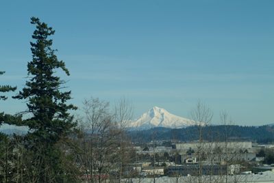 Mount Hood, from the Clackamas Inn.