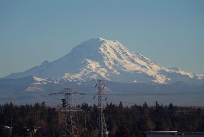 Mount Rainier, from somewhere in Auburn.